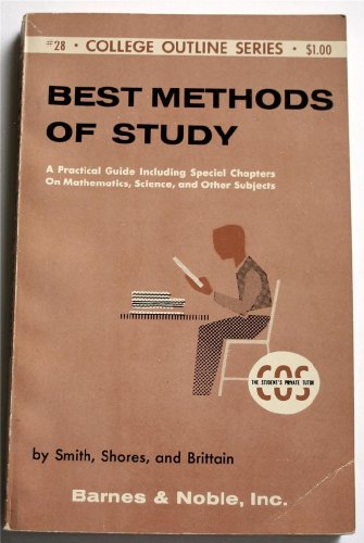 Best methods of study; B004FVLKU4 Book Cover