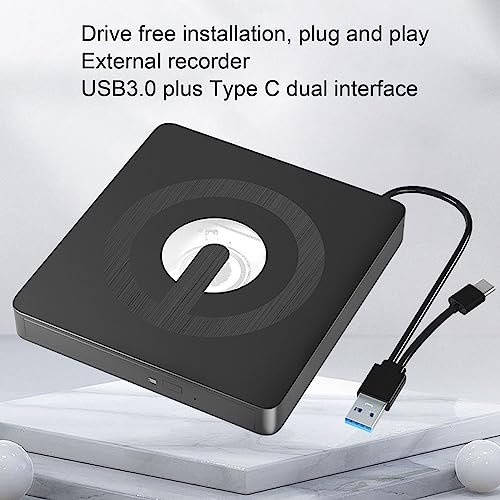 Unidad DVD externa portátil USB 3.0 y Type-C miniatura 7