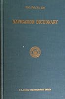 Navigation Dictionary: Second Edition. H.O. Pub. No. 220 B009NJGTJK Book Cover