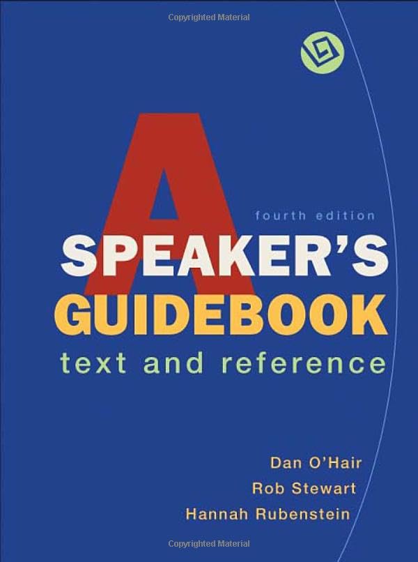 A Speaker's Guidebook: Text and Reference