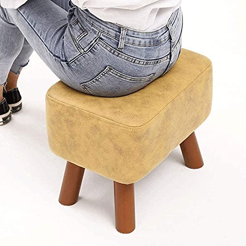 Sofá reposapiés de madera maciza para aliviar piernas cansadas y calzarse sin esfuerzo 7