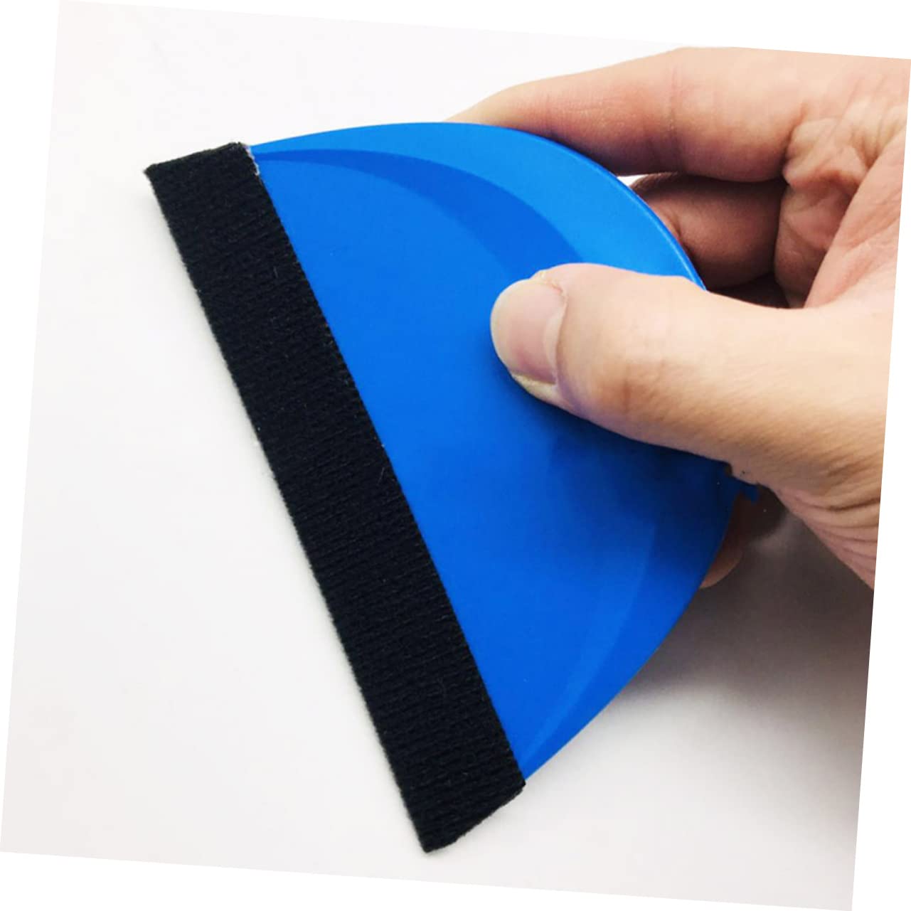 HEMOTON 2Pcs Car Film Scraper Durable Plastic Membrane Removing Tool for Auto Film Wrapping Scratch Application for Car Accessories and Home Use