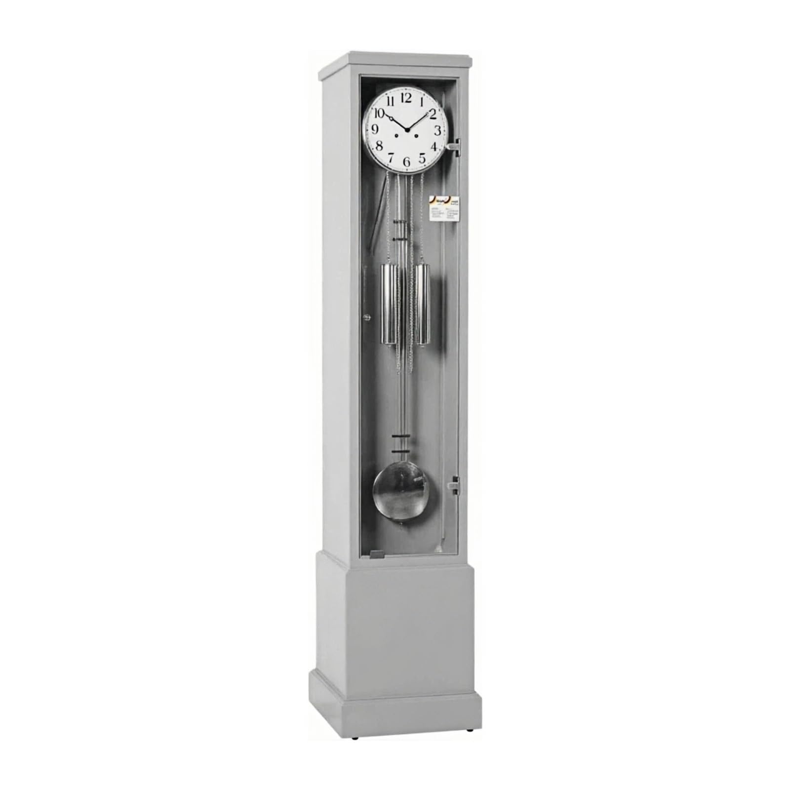 WANGHAI-666 Grandfather Clocks Wood Grandfather Clock Floor Mechanical Pendulum European Style for Home