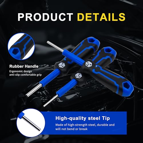 Image of Kuntech 30 PCS Universal Terminal Release Kit, Universal Electrical Terminal Removal Tool for Replaces Universal Vehicle Wire Harness Pin Connector Release
