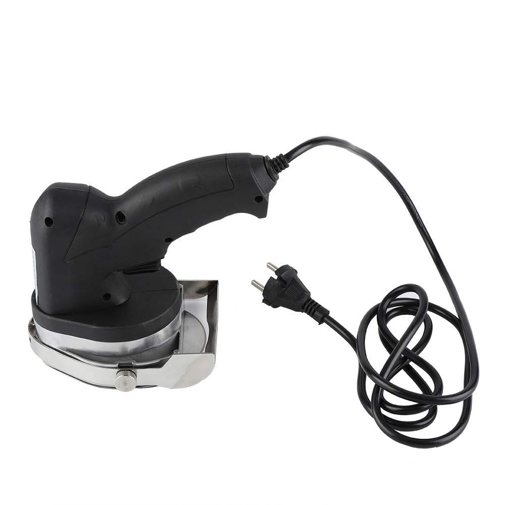 Yctze Cuchillo Eléctrico Eficiente para Kebab, Herramienta para Cortar Carne de Grado Comercial, Cortador de Disco con Cuchilla de Rueda para Kebab Fácil de Limpiar