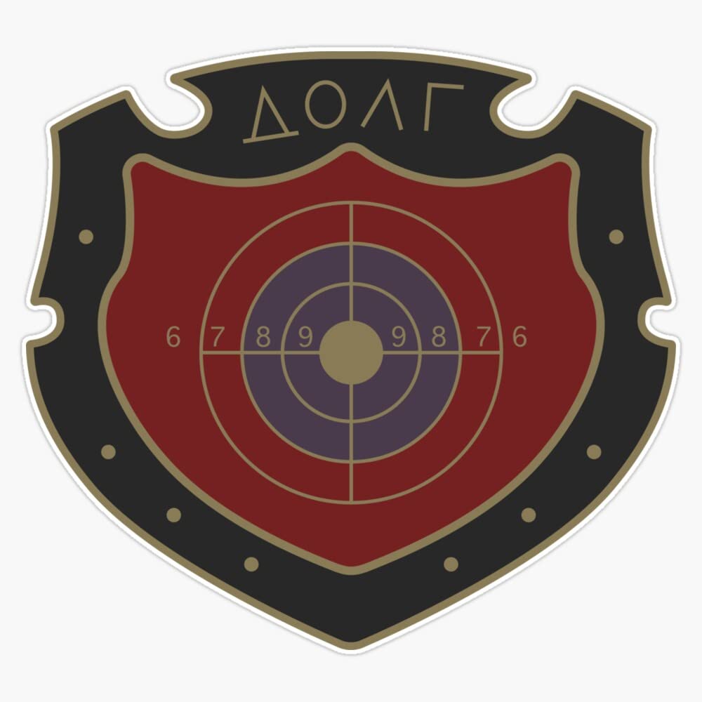 S.T.A.L.K.E.R. Duty Bumper Sticker Vinyl Decal 5"