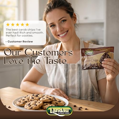 Landau Carob chips, 12 Oz