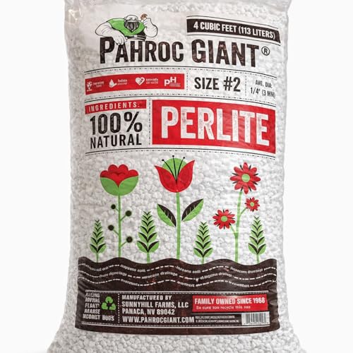 Pahroc Perlite Giant Expanded Bulk - 4 CF - #2 Medium Grade