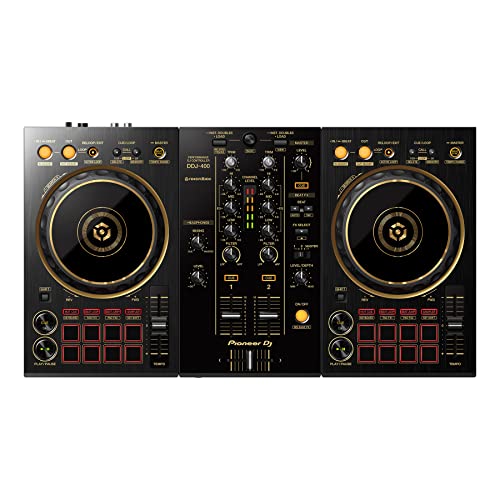 Pioneer Dj Ddj-400 Special Edition Gold 2-Deck Rekordbox Dj Controller #TOP29