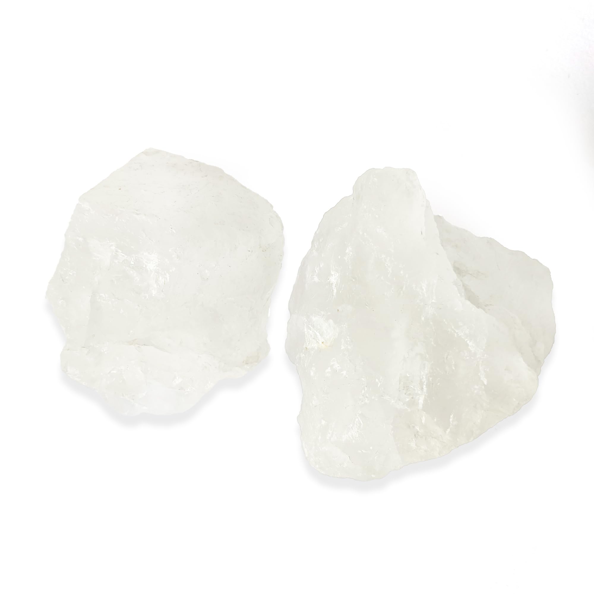Original Clear Quartz Raw Crystal - Natural White Stones for Vastu, Mental Clarity, Crown Chakra, Reiki Healing, Manifestation, and Meditation – 2 Piece (B0D2D7CFD3) Amazon Price History, Amazon Price Tracker
