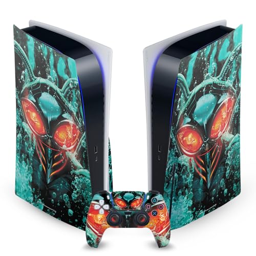 Skin Aquaman PS5 anti-poussière pour masquer les rayures de console avec disque