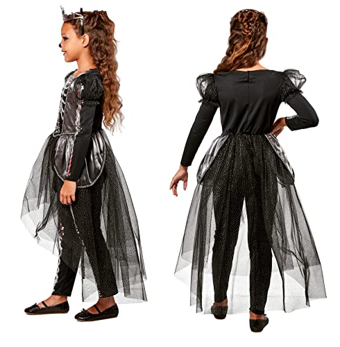 Disfraz completo Skeleton Princess para niñas talla Large miniatura 2