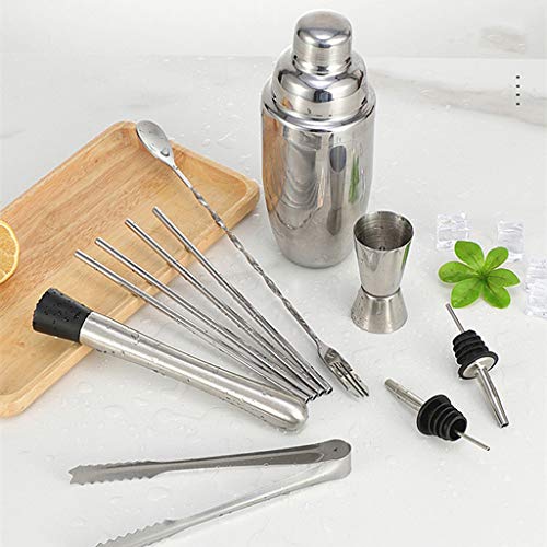 Coctelera para cócteles set de 7 piezas ideal como regalo para aficionados 6