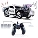 PREXTEX RC Police Car Remote Control Police Car RC Toys Radio Control Police Car Toys for Boys, Remote Control Car with Lights and Siren for 5 Year Old Boys and Up