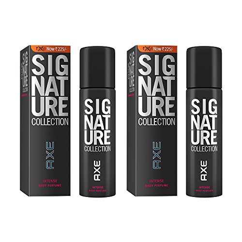 AXE Spray for Male Signature Intense Body Perfume, 122ml (Pack of 2)