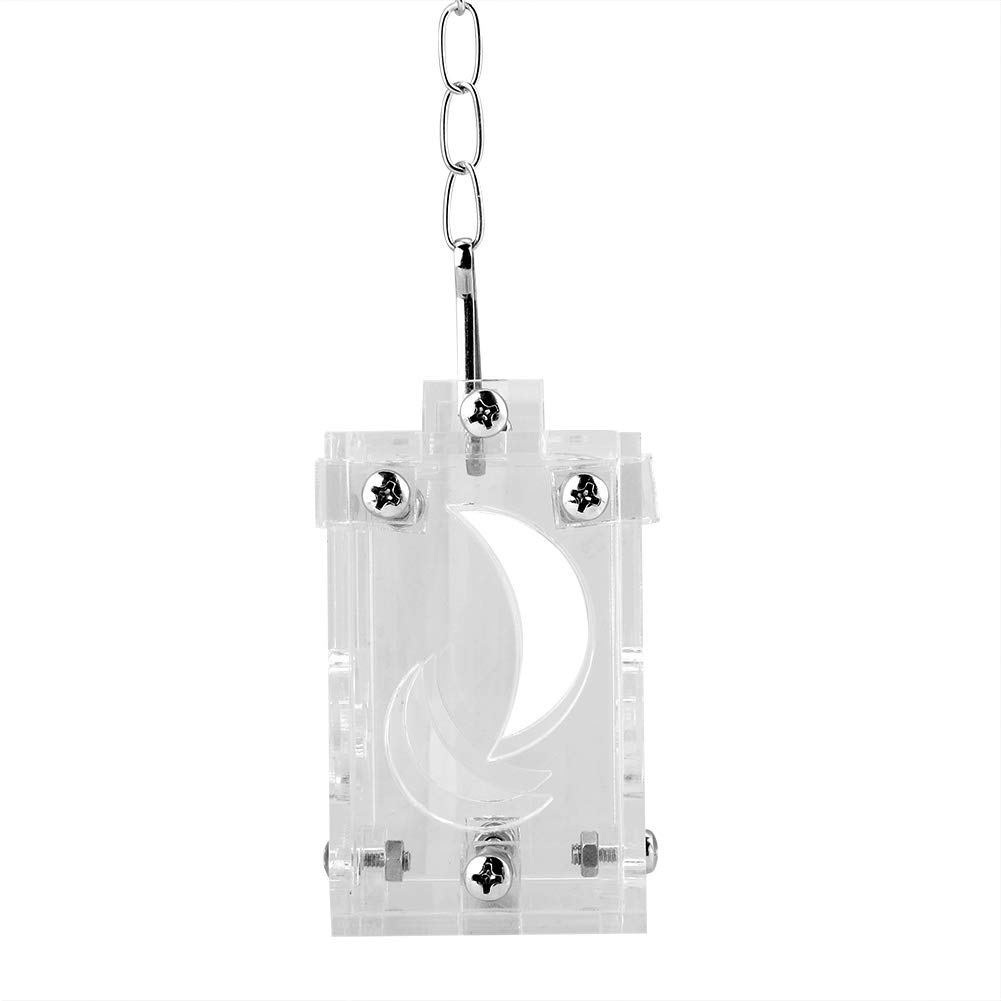 Rengue Acrylic Feeder, Transparent High Temperature Proof Puzzle Food Basket with Different Shapes Lattices for Birds Hamster Rabbit Squirrel - image 7