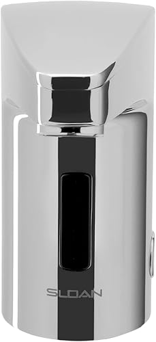 Miniatura 4 de Sloan Optima EAF-350 - Grifo sin contacto activado por sensor, grado comercial con accesorios de montaje, 0.5 GPM, cuerpo medio montado en la