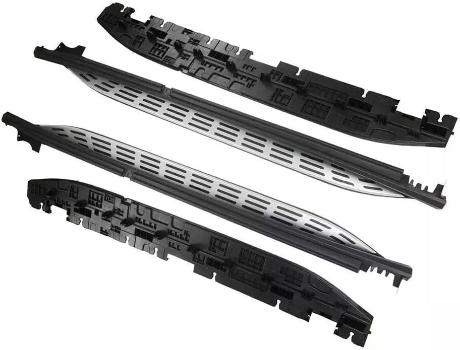 2PCS Fits for Side Steps M-B GLA H247 2020 2021 2022 2023 2024 2025 Running Board Black Nerf Bar