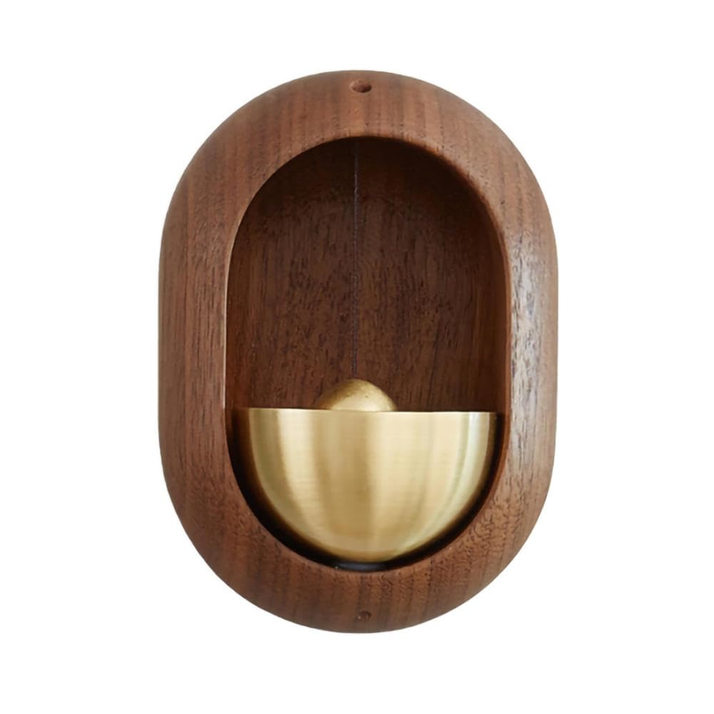 2Pcs Wood Doorbell,Shopkeepers Bell For Door Opening