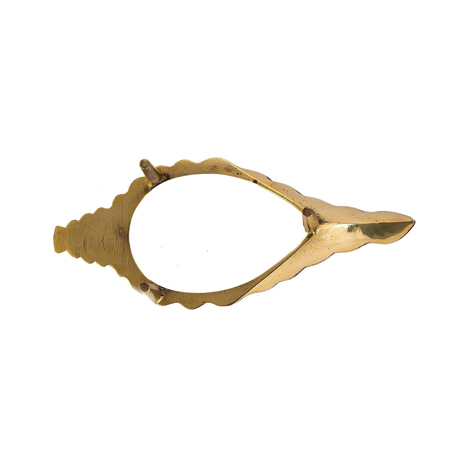 Brass Pittal Shankh Stand Pure Brass Pittal Shankh Stand Pure Brass Pittal Shankh Stand Pooja Shankh Stand shankh Stand Pack of 1 3