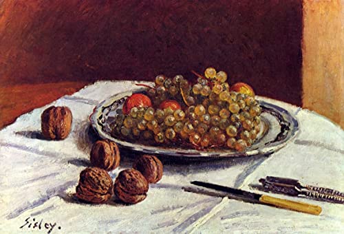 Toile Peinture Murale Alfred Sisley Impression Haute Définition