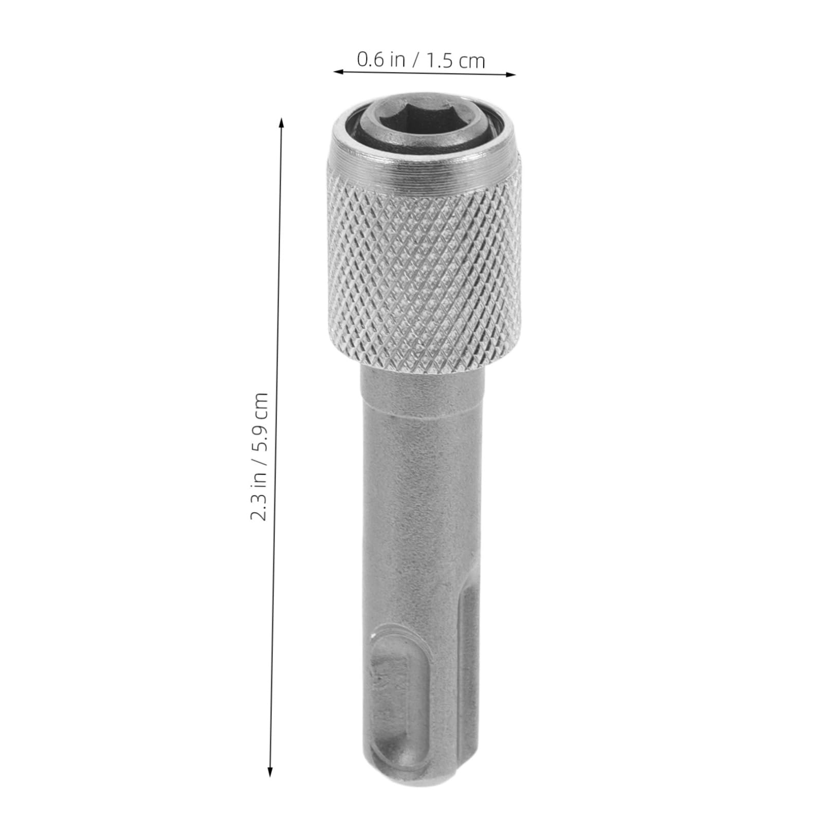 LALAFINA Impact Drill Head Adapter Tool Shank Drill Adapter for Electric Hammer