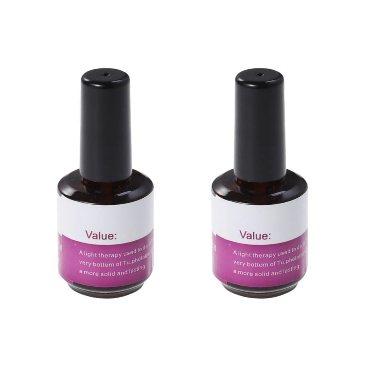 Cabilock 2pcs Ml UV Nail Primer Base Gel for Nail Art Designs