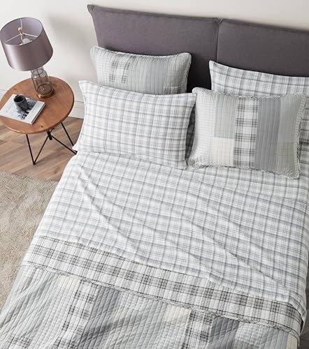 Image of Eddie Bauer - Flannel Sheets King Size, Anti-Pilling & Wrinkle Resistant Cotton, Touchably Soft for All-Season Comfort - Bed Sheets with Matching Pillowcases & Fitted Sheet (Beacon Hill Ivory)