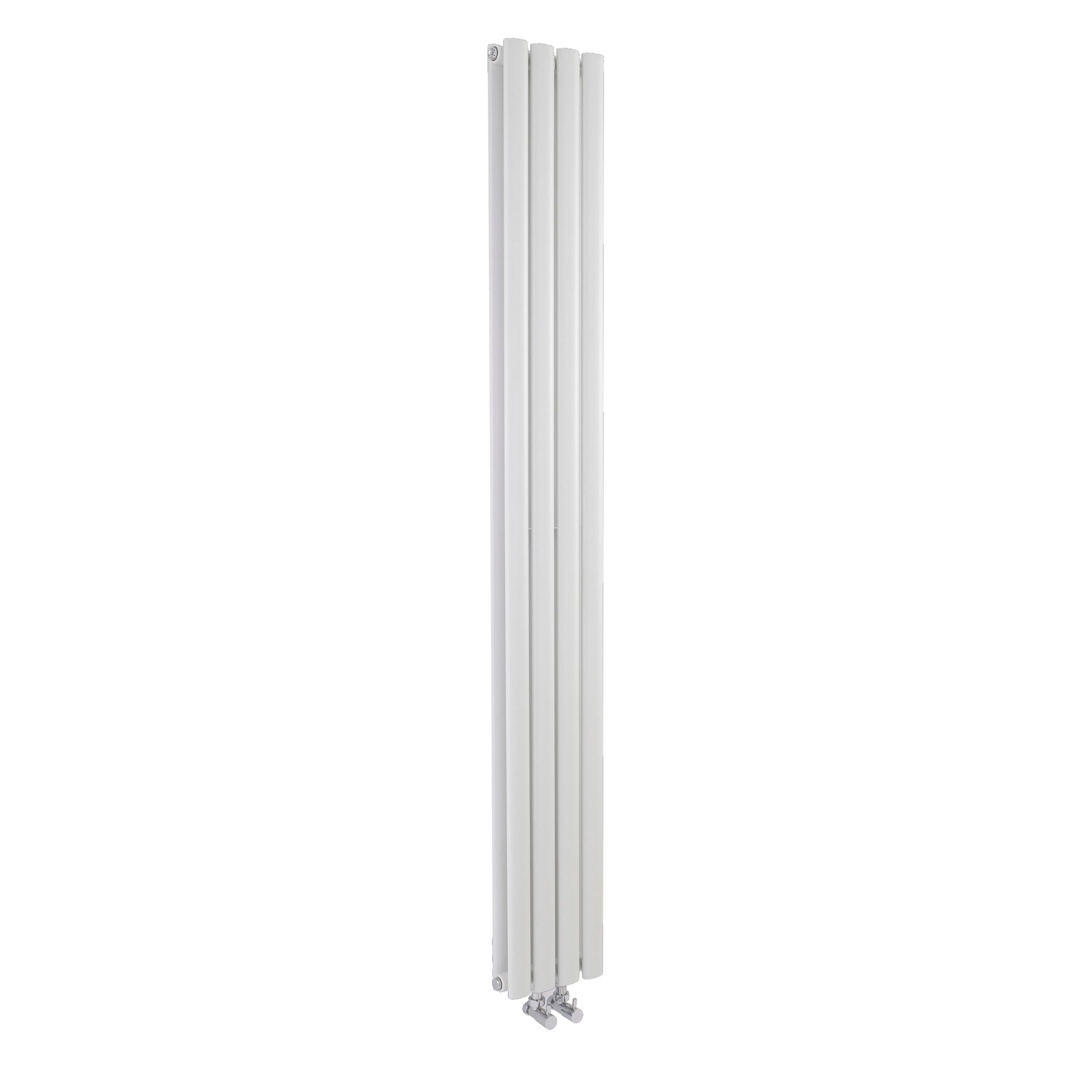 Balterley Compact Vertical Double Panel Radiator - Gloss White - 1800x236mm - 2461 BTU