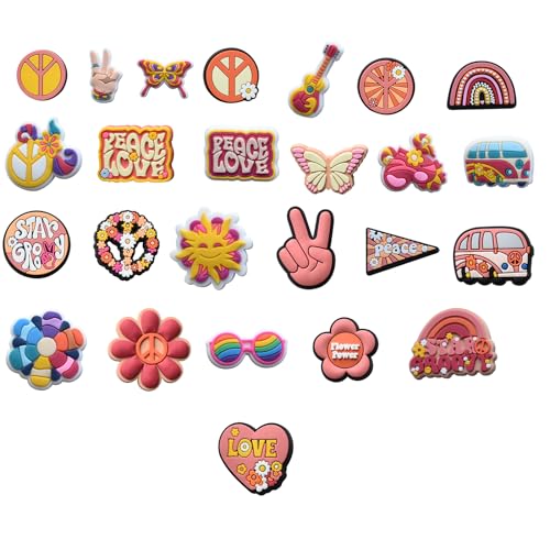 27 Stück Crocs Anstecker,Rosa Schuhzubehör,Sandalen und Clog Zubehör, PVC-Schuhzubehör,niedliche Schuhzubehör, Schuhzubehör für Kinder, Jungen,Mädchen