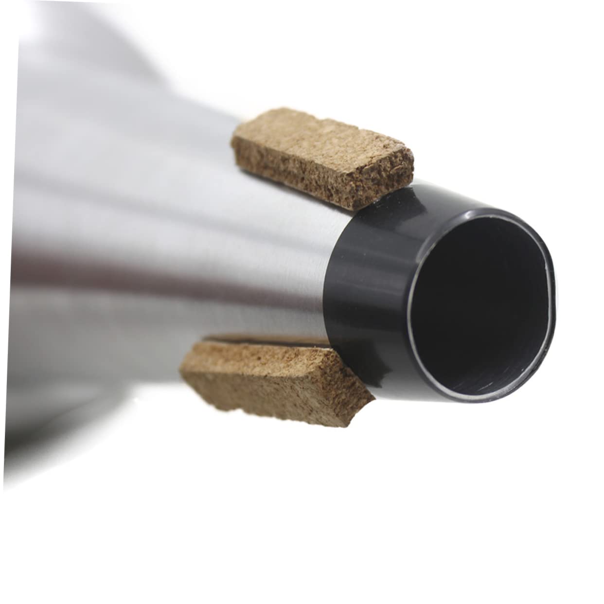 Sordina per Trombone Tenore in Lega di Alluminio Argento | Trombone lungo Tenore, 1 Pezzo, Lavorazione Accurata, Accessorio per Strumento Musicale