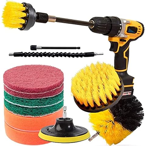 NIGMA® Drill Brush Cleaning Kit with Extensions Cover