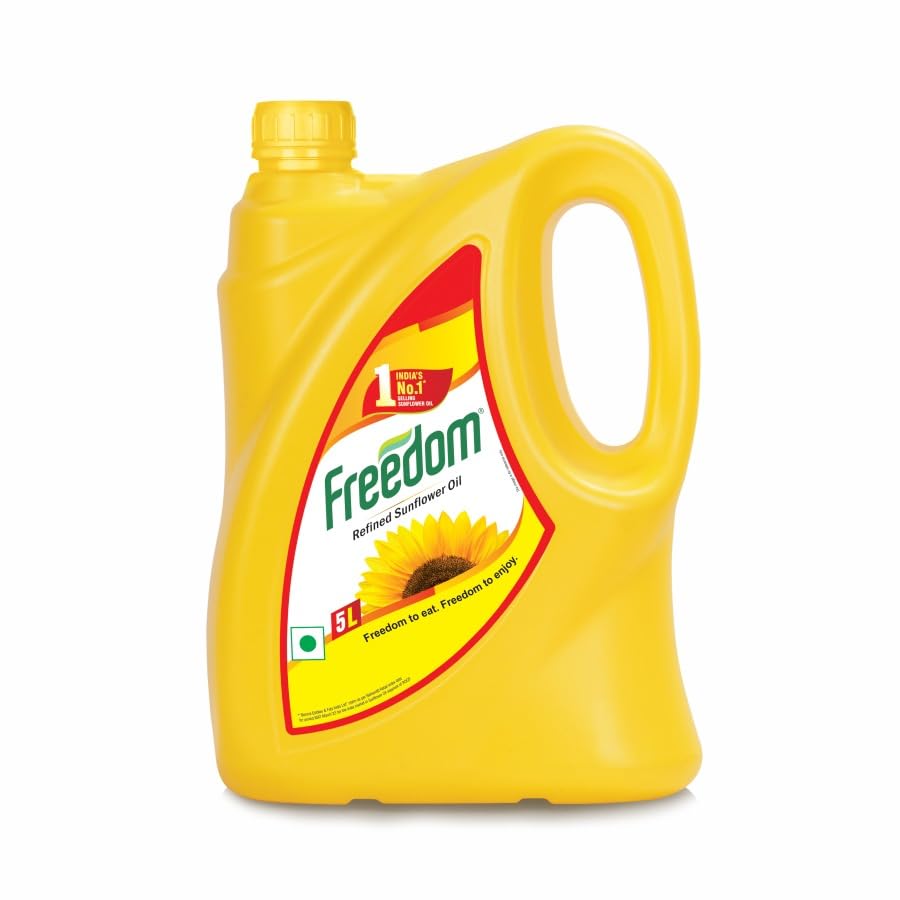 Freedom Refined Sunflower Oil, 5L (South)
Freedom Refined Sunflower Oil, 5L (South)