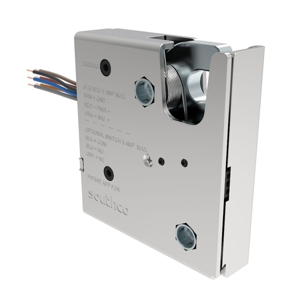 R4-EM-13-162, EM - Electronic Rotary Latch, Southco