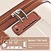 Hardshell Luggage Sets 3 Piece, Hardside Luggage Sets with Spinner Wheels & TSA Lock, Lightweight Suitcase Set for Women Girls, 20/24/28 Inch (Ivory)