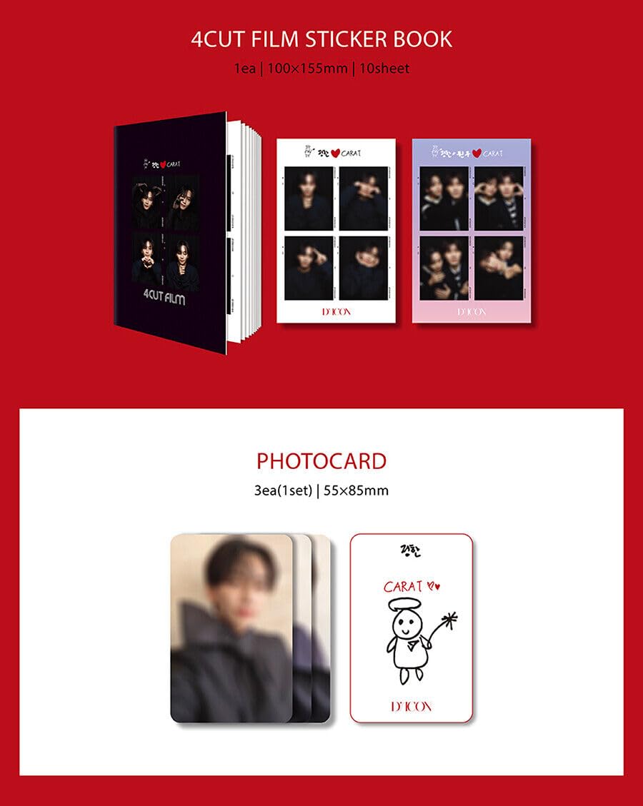 Amazon.com: DICON ISSUE N°17 JEONGHAN JUST, TWO OF US! PHOTOBOOK