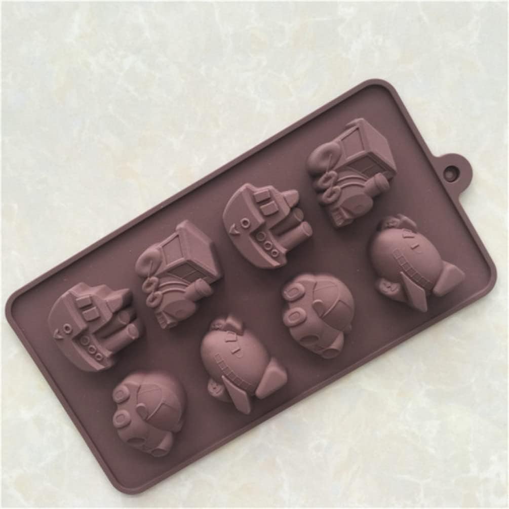Cake Mold Silicone Flower Shape Chocolate Cake Soap Mold Baking Tray Mold Non-Stick Baking Pan/108 (Color : 5) (4)