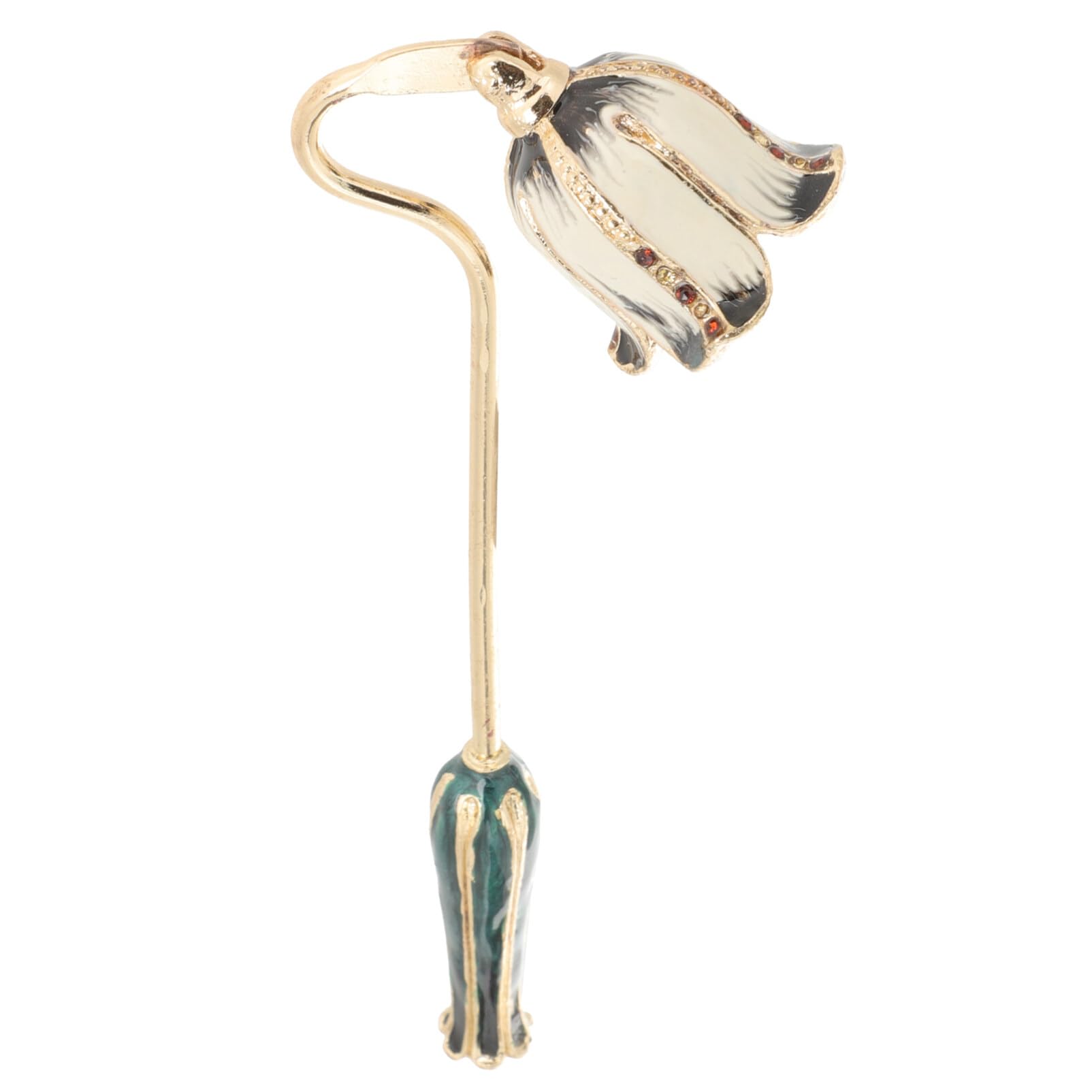 STOBAZA Candle Snuffer Candle Fire Extinguisher Long Handle Candle Wick Snuffer Vintage Flower Candle Extinguisher Snuffer for Putting Out Candle Fire