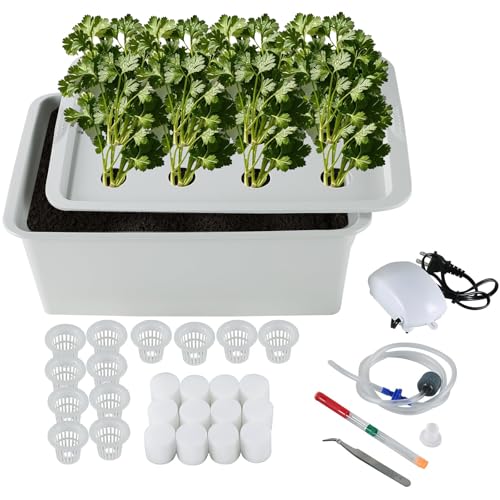 MAOPINER 12-Site Hydroponic Grow Kit