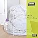Smart Design Heavy Duty Mesh Laundry Bag w/ Push Lock Drawstring - VentilAir Mesh Material - for Clothes & Laundry - Home Organization (Holds 3 Loads) (36 x 24 Inch) [White]