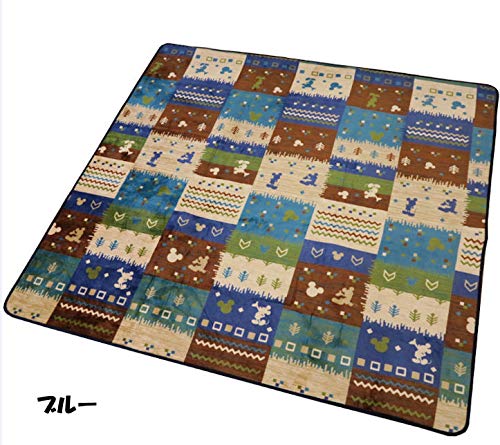 Amazon｜ラグマット 3畳 洗える 200×240 ミッキーマウス