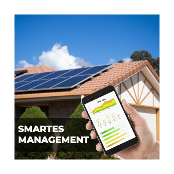 SUNNIVA 920W Balkonkraftwerk BIFAZIAL FULLBLACK komplett Steckdose MARSTEK 800 Watt Wechselrichter, PV Solaranlage Komplettset, 2x460W N-Type Glas-Glas Bifacial Solarmodule, 5m Kabel, 4x1m Solarkabel – Bild 8