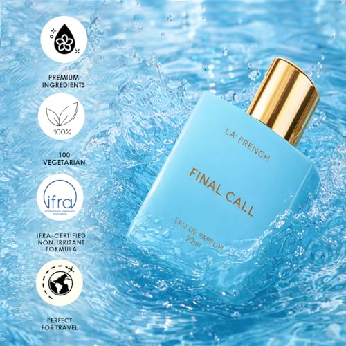 Image of La French Final Call Unisex Perfume 50ml | Long-Lasting Luxury Fragrance | Bold Woody & Floral Notes | Premium Perfume Spray for Men & Women