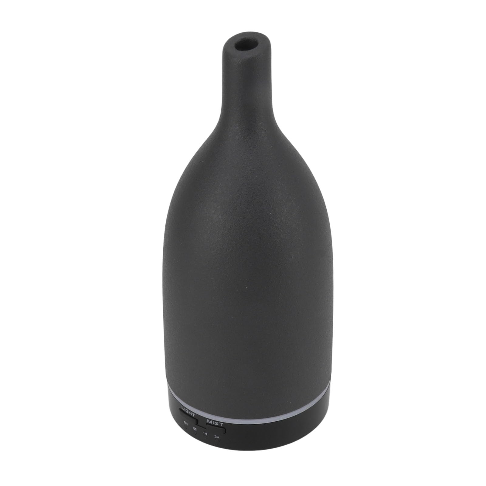 Fdit Diffuseur D'huiles Essentielles en Céramique 120 ML, Ultrasonique avec Arrêt Automatique, Fonctionnement Silencieux, Lumière Nocturne 7 Couleurs pour Maison, Bureau, Chambre (Prise UE)