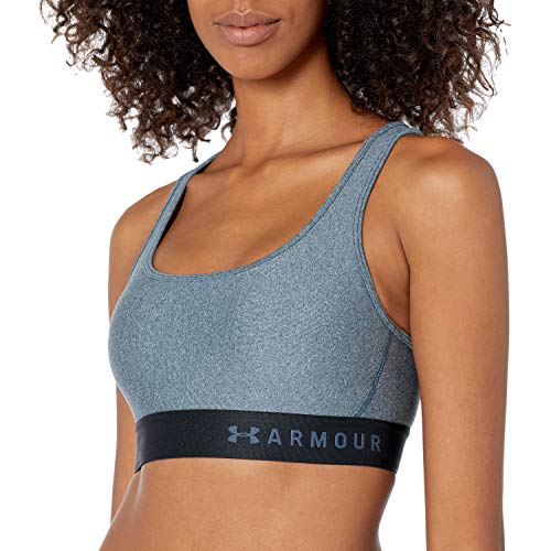 Image of Under Armour Plus Size Cross-Back Mid Bra