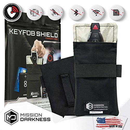Mission Darkness Faraday Bag for Keyfobs // Device Shielding for Smart 