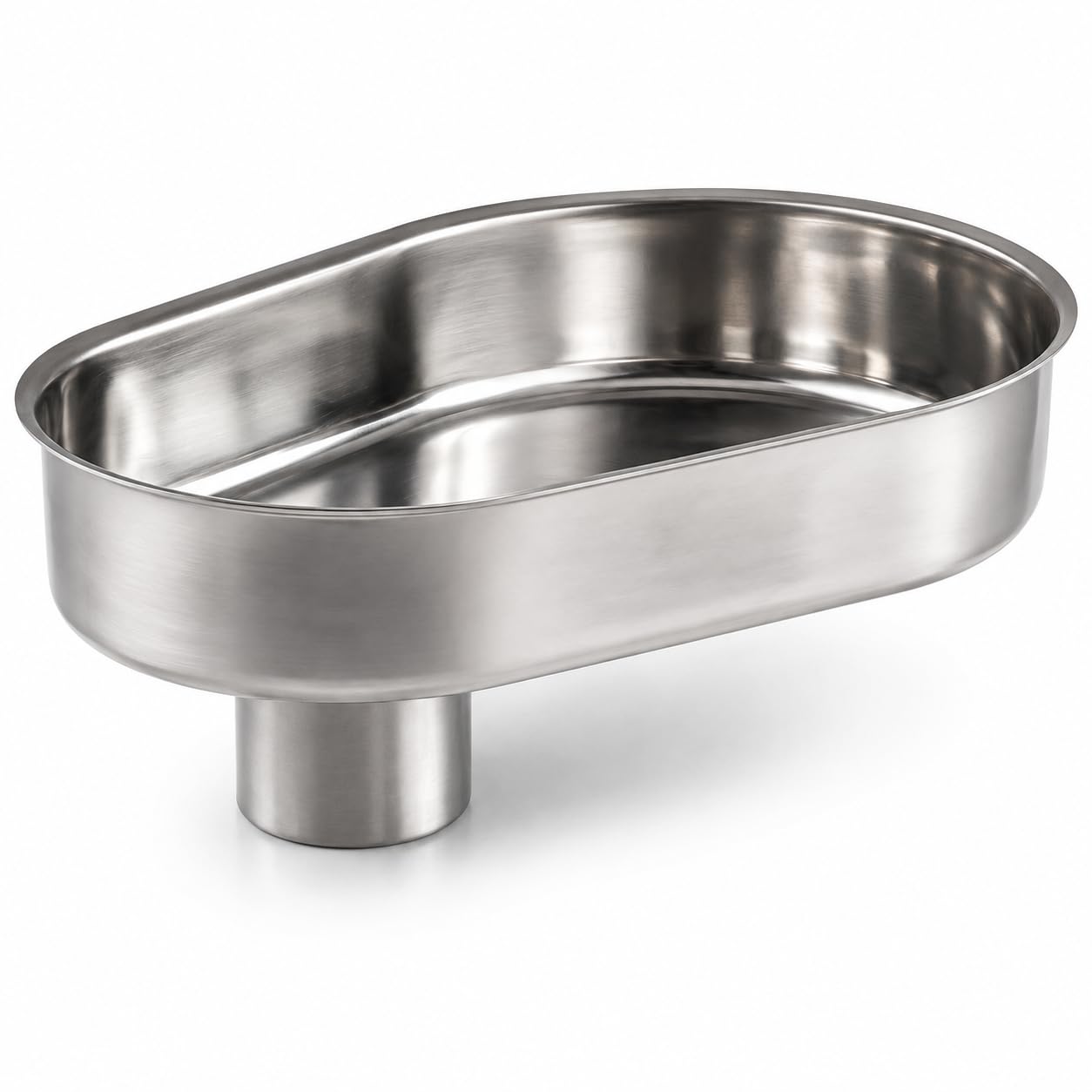 Stainless Steel Food Tray for BSG12 Meat Grinder by Glownary – Stainless Steel, Model 554bsg12tray