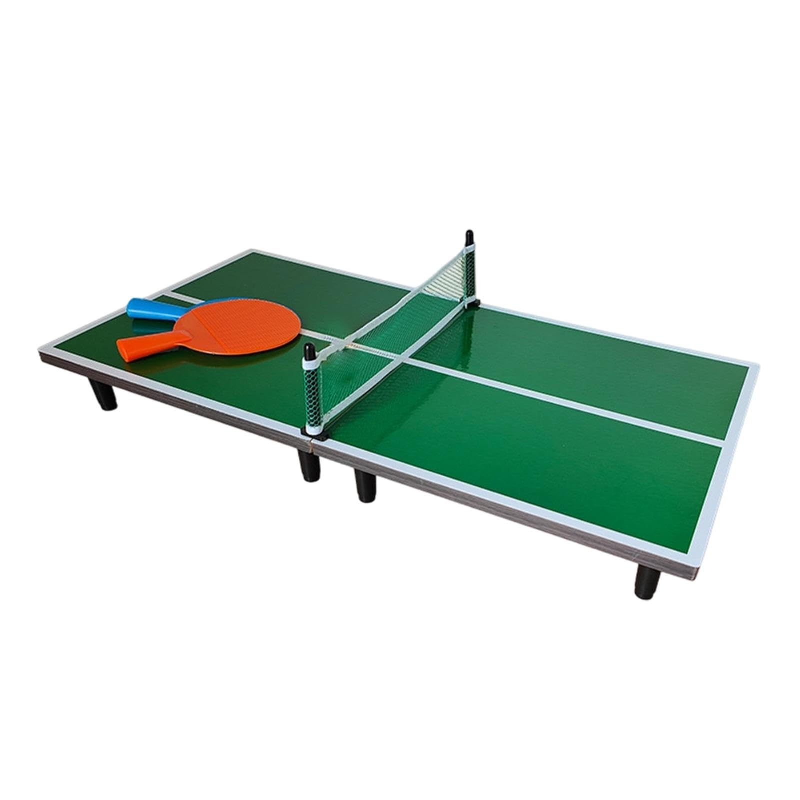 Mini Tavolo Pong con Rete Portatile Multifunzionale per Campeggio, Uffici, Stanze