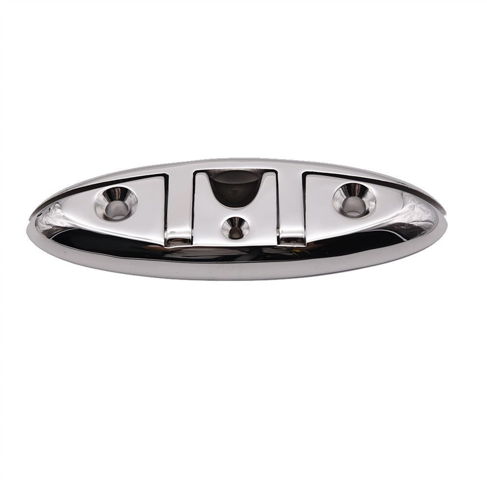 Bootsklampe Aus Edelstahl – 100/125/150 Mm, Offene Basis, Für Dock, Yacht, Boot, Marinegeeignet