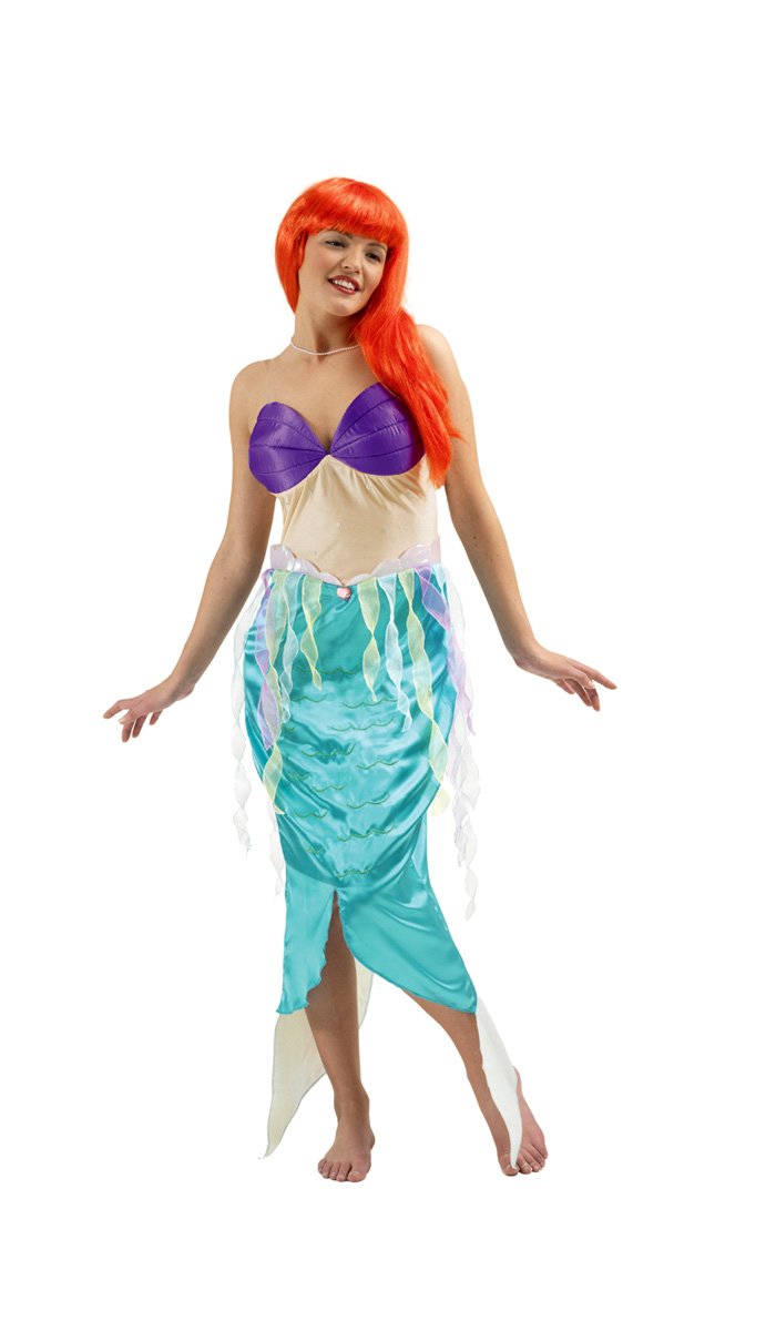 Princess Ariel Dress For Adults Cosplay Dress Ariel Green Dress Princess  Ariel Dress For Adults Ariel The Little Mermaid Adult Fancy